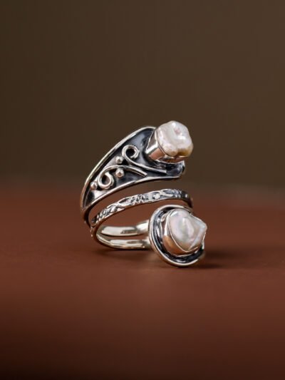 The Emerald Oasis Cocktail Ring