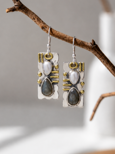 The Midnight Pearl Dangler Earring