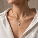 Sunburst Shield Necklace