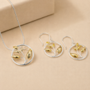 The Wild Fern Pendant Set