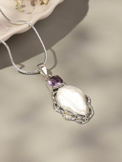 Shadows of the Violet Tide Necklace