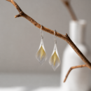 Calla Lily Botanical Dangler Earring
