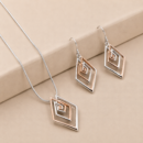 Labyrinth of Our Journey Pendant Set