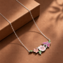 Enchanted Spring Blossom Necklace
