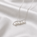 The Celestial Pearl Wave Necklace
