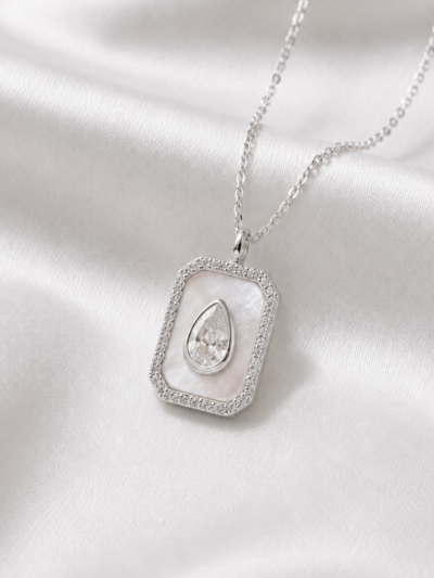 Window to the Pearl Sky Necklace