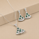 The Imperial Green Deco Parure Set
