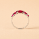 Royal Crimson charm Ring