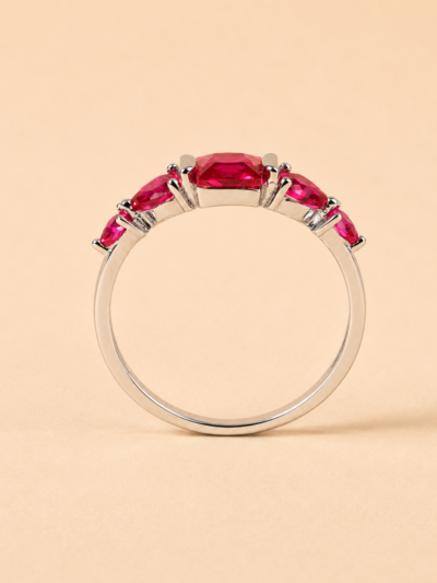 Royal Crimson charm Ring