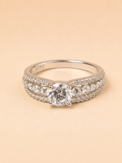The Celestial Solitaire Ring