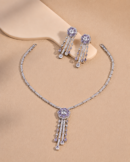 The Lavender Diamond Chandelier set