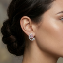 The Blushing Duchess Rose earring