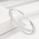 The Stella Diamond-Cut Cuff Bracelet