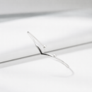 The Minimal V-Bond Cuff Bracelet