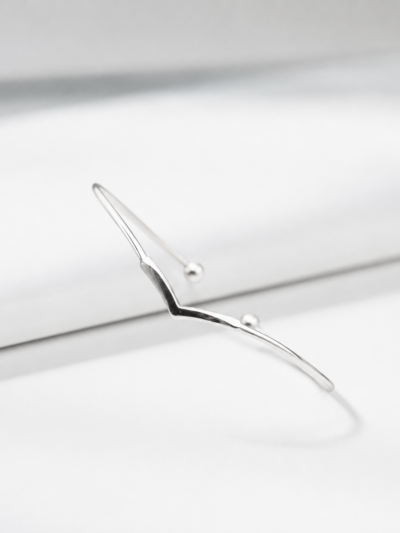 The Minimal V-Bond Cuff Bracelet