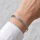 Multi-layered Sterling Bracelet