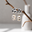 Ocean Mermaid Raw Pearl Earring
