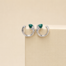 The Highland Evergreen Arch earring