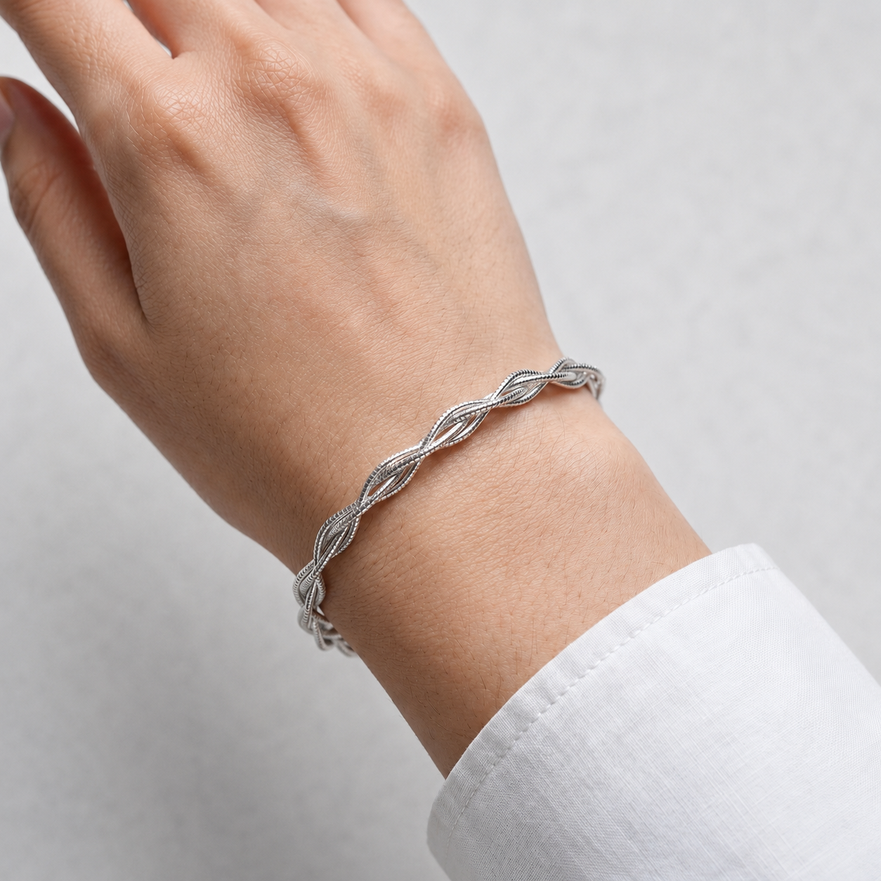 Infinity Omega Wave Bracelet