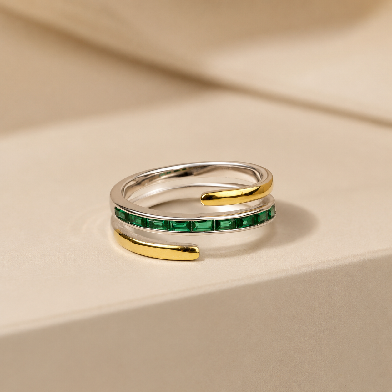 The Viridian Stack Ring - Image 2