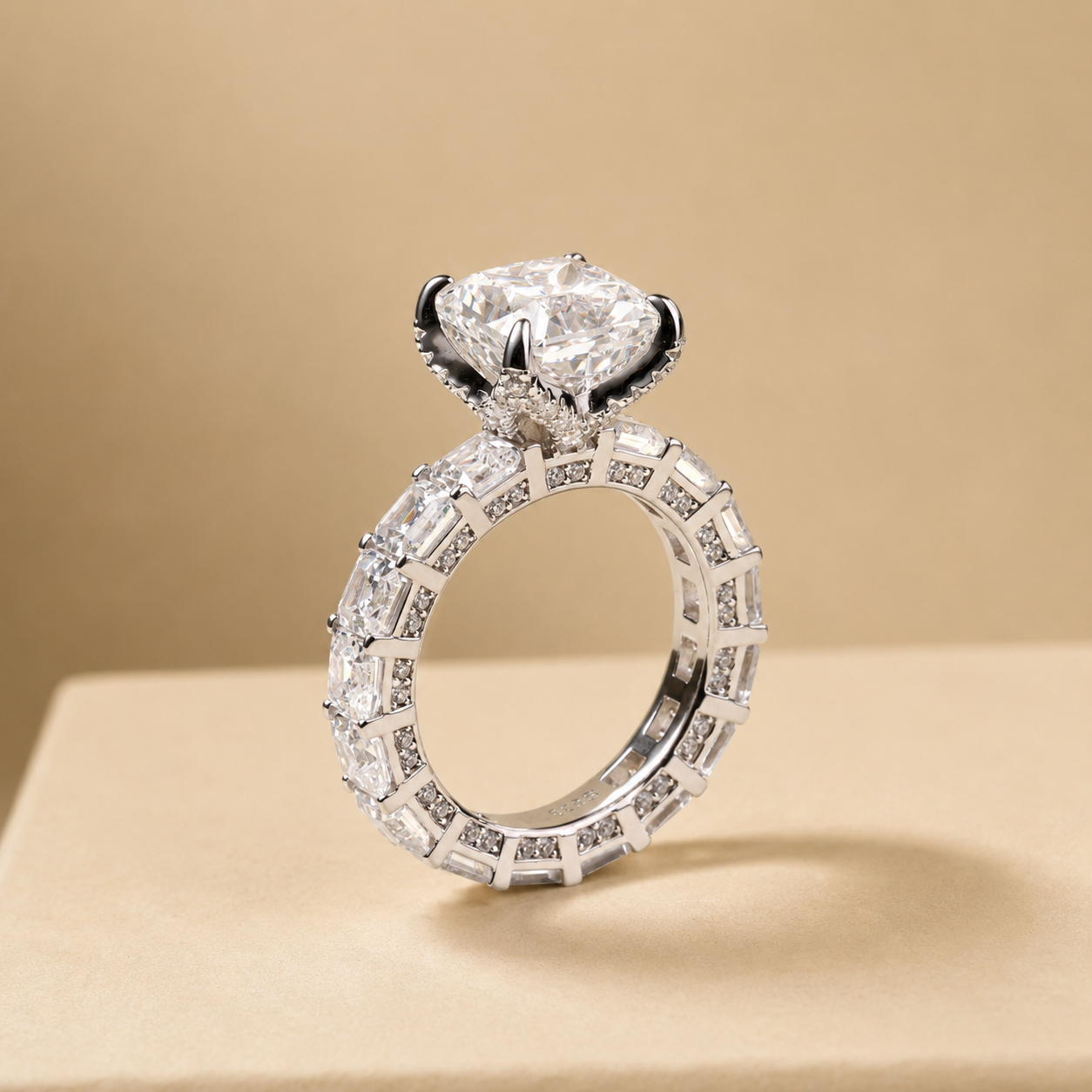 The Grand Duchess Cushion Ring - Image 2