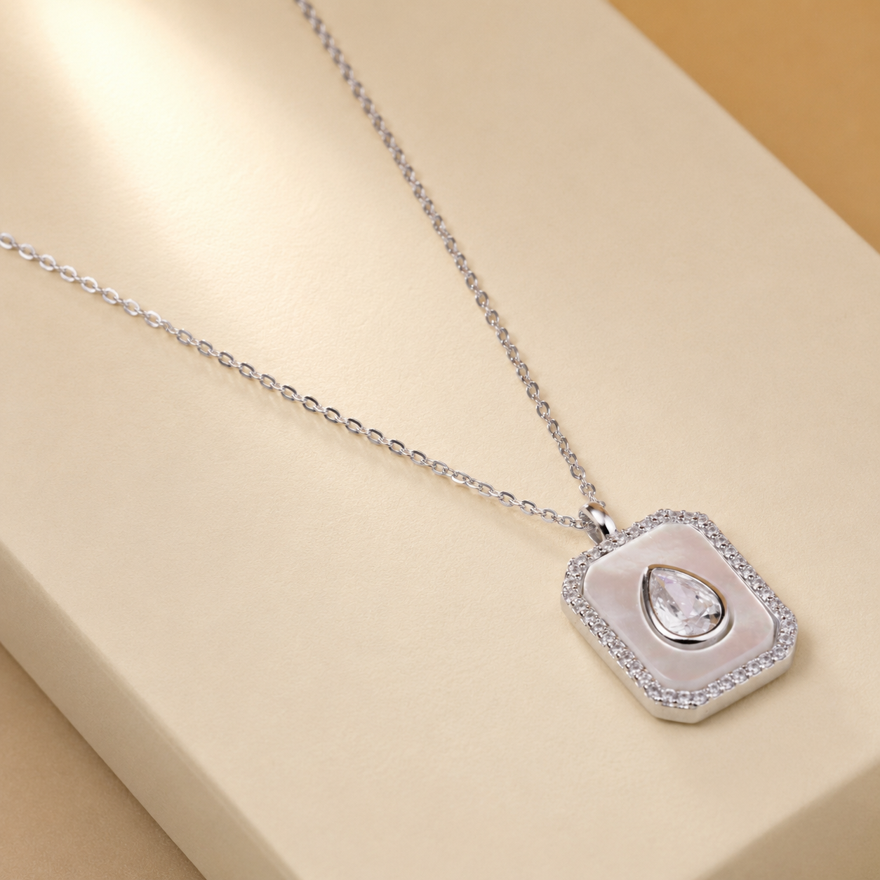 Window to the Pearl Sky Necklace - Image 2