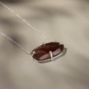 Vanya Dhara Garnet necklace