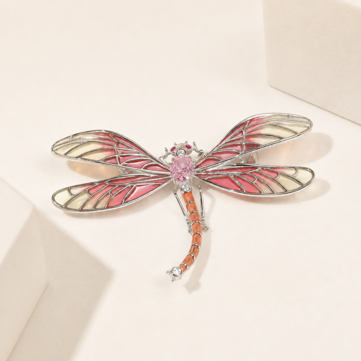 Aura of the Roseate Wings Brooch - Image 4