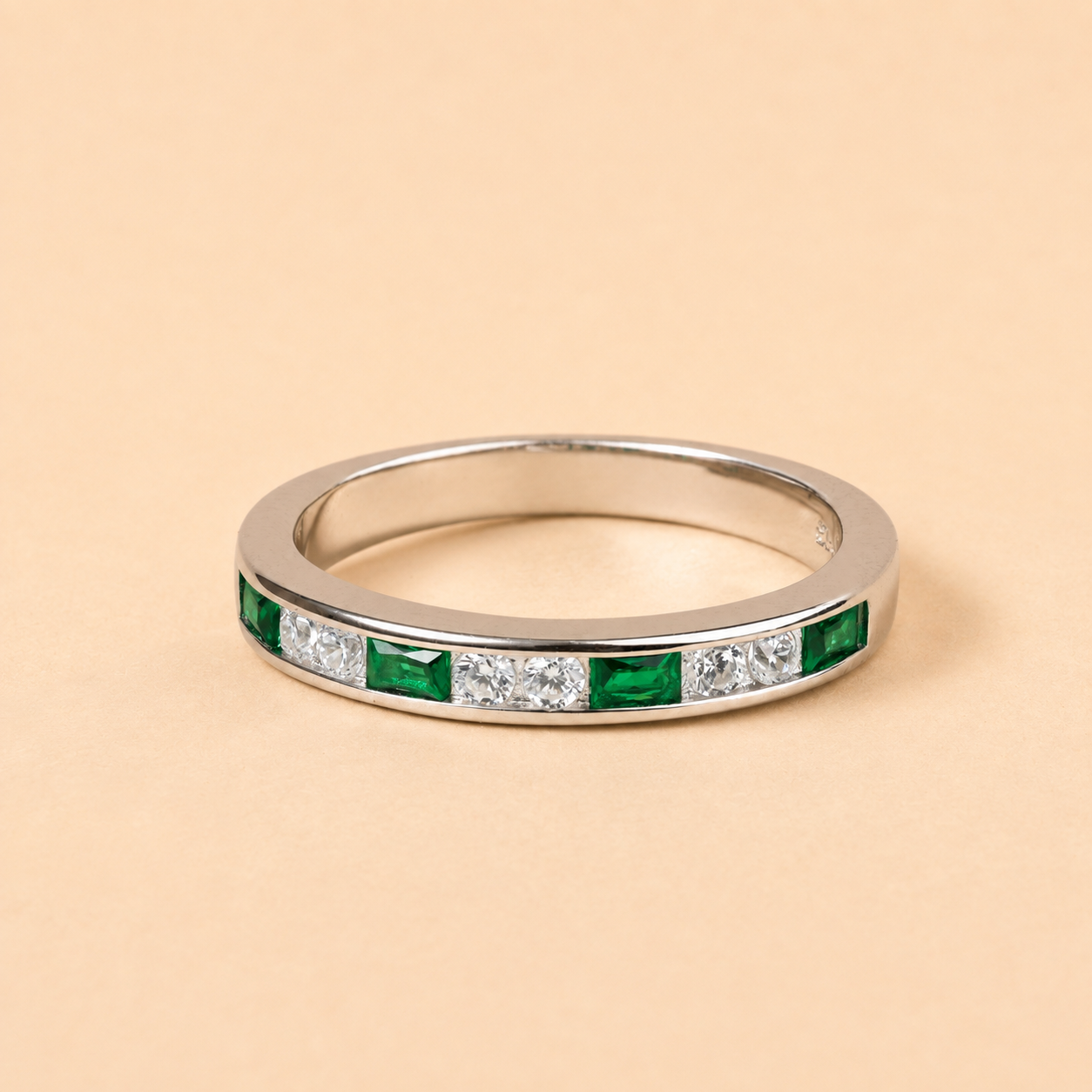 Green Eternity Ring - Image 2