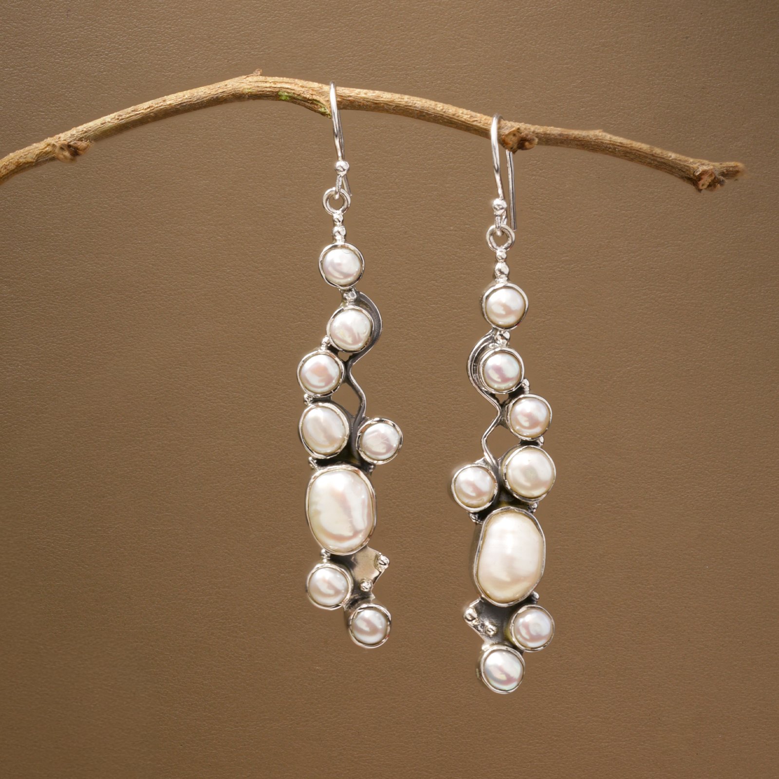 The pearl Nabula Dangler Earring - Image 3