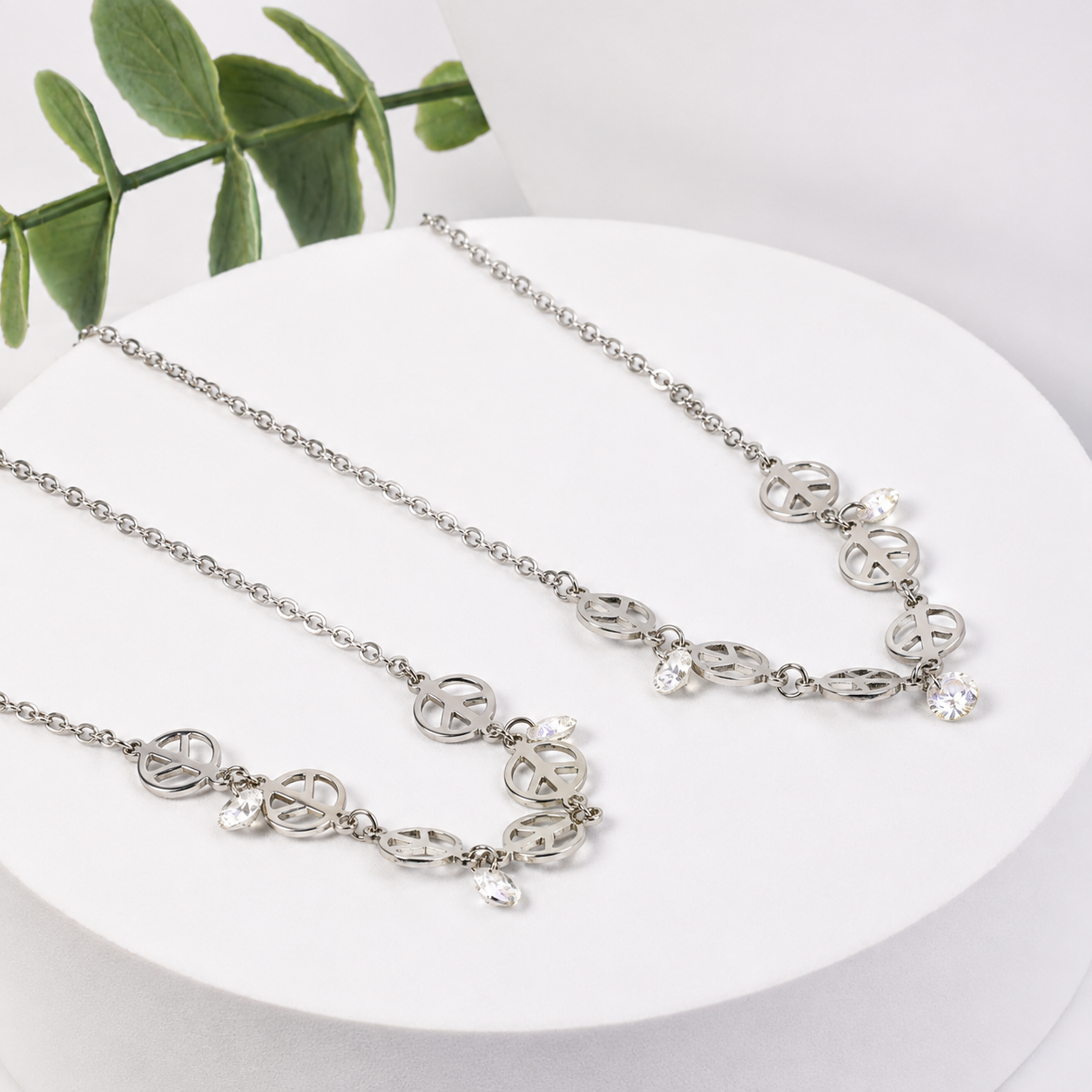 Aura Twirl Anklet Pair - Image 3