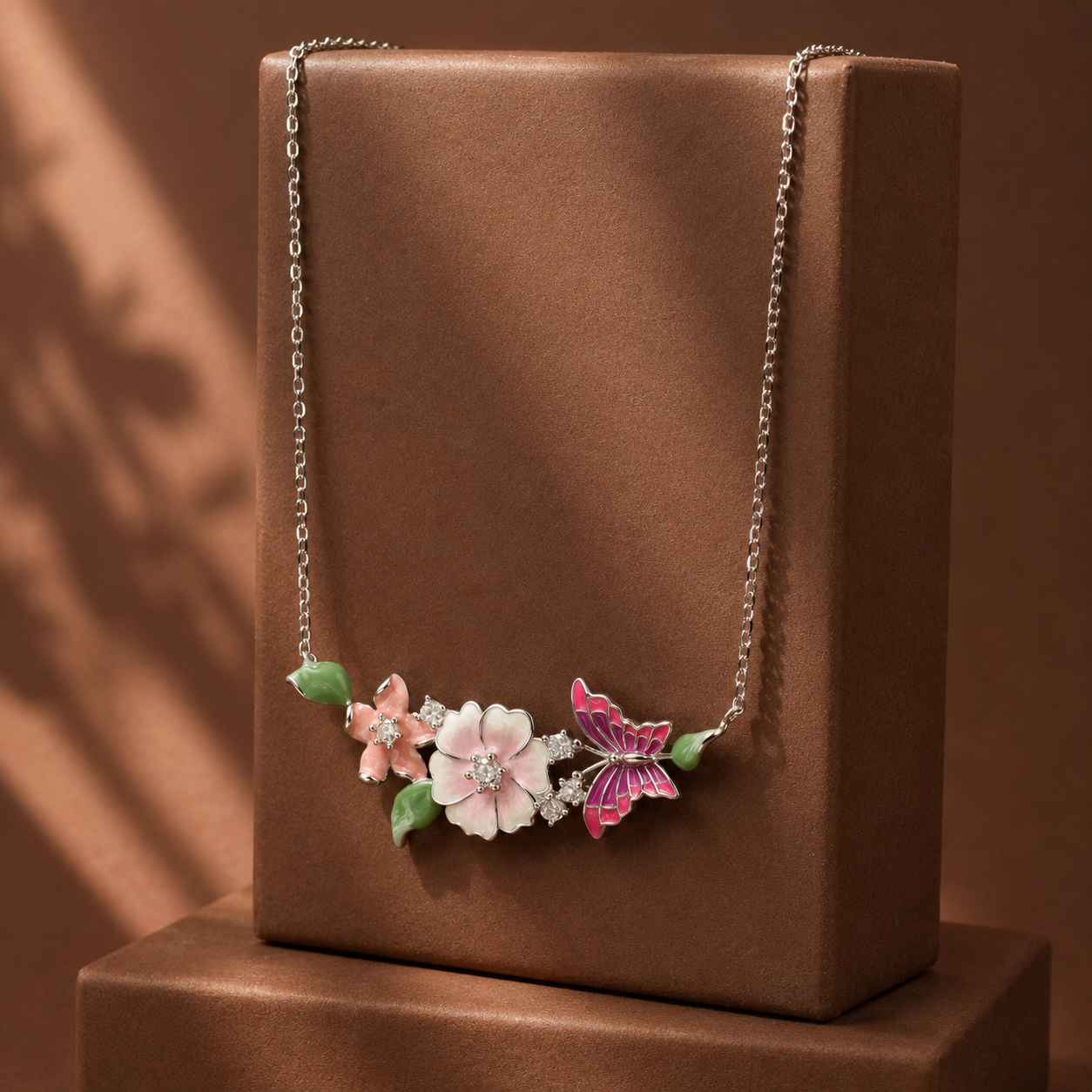 Enchanted Spring Blossom Necklace - Image 4