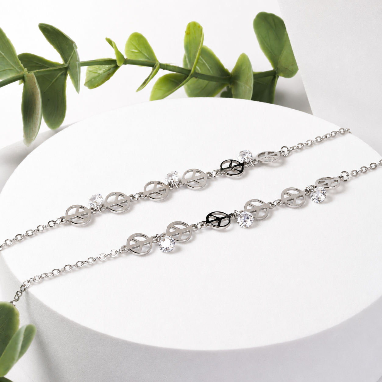 Aura Twirl Anklet Pair - Image 4