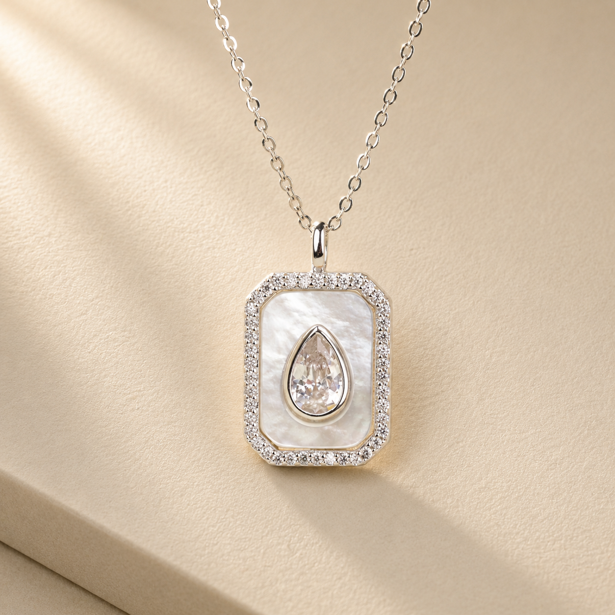 Window to the Pearl Sky Necklace - Image 4