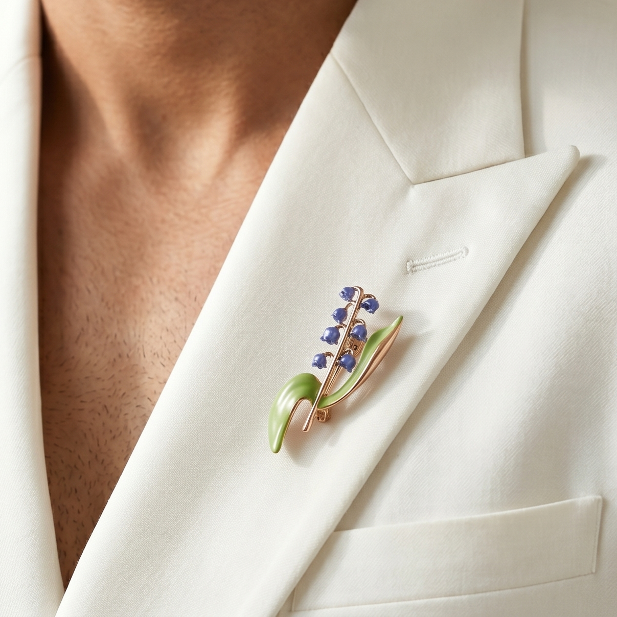 The Azure Bellflower Brooch - Image 3