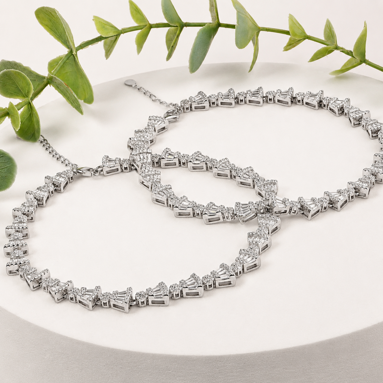 Royal Bridal Anklet Pair - Image 3
