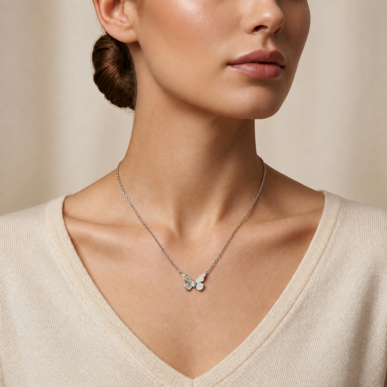 Sapphire Aura Necklace - Image 5