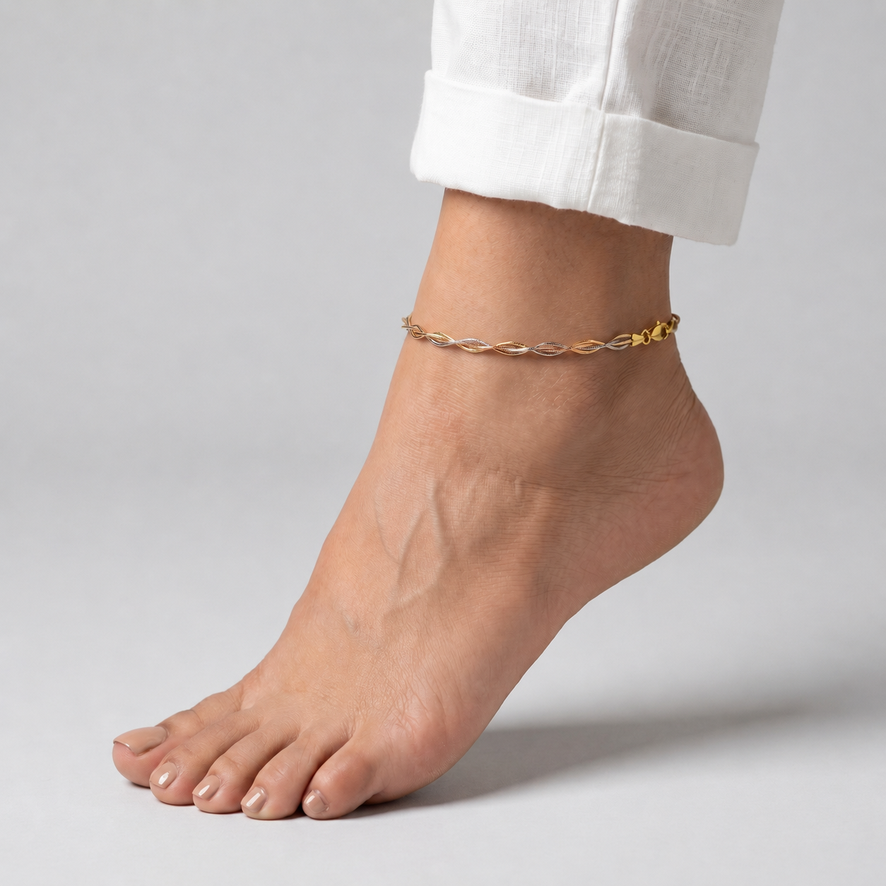 Glided Omega Tide Anklet - Image 2
