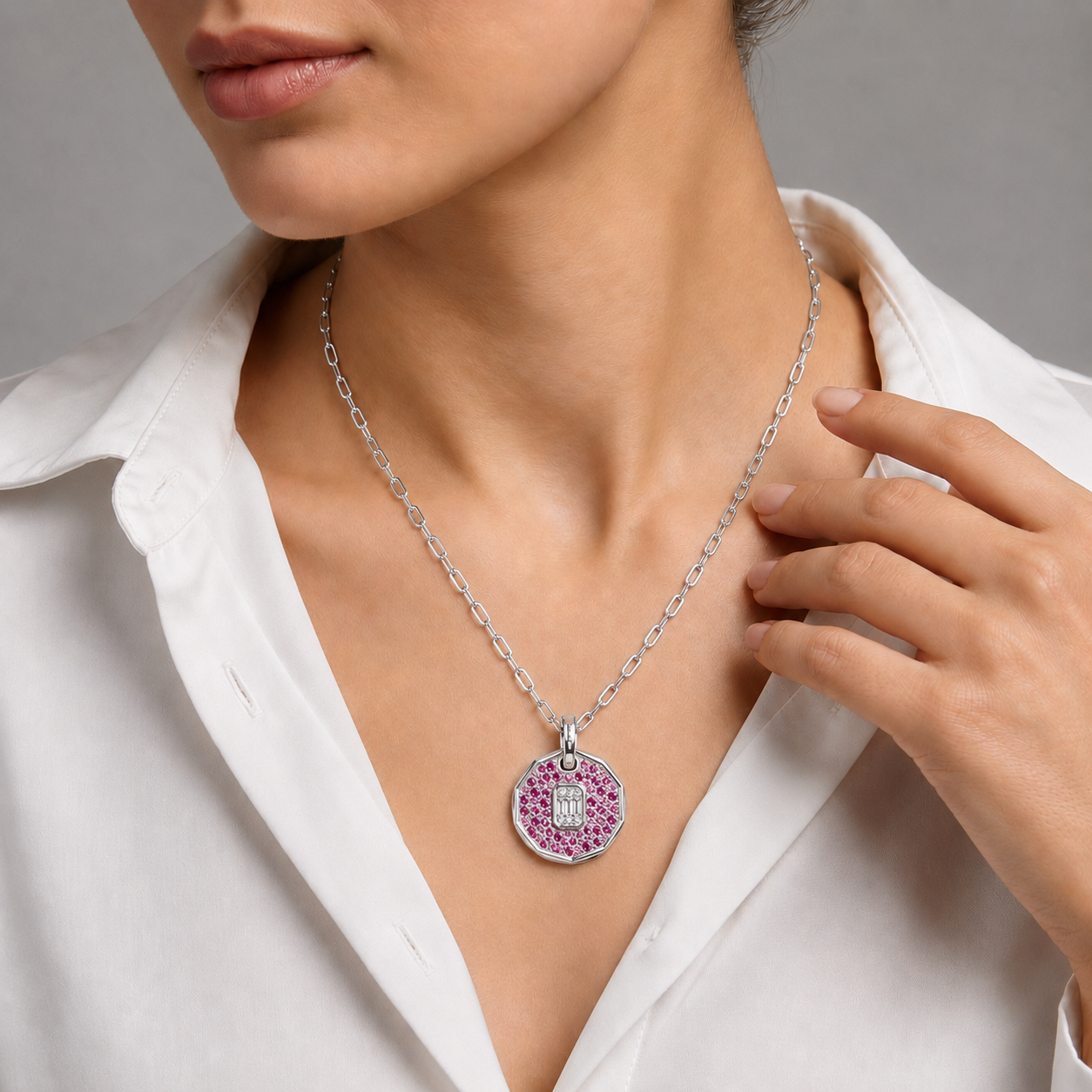 Rosé Epiphany Necklace - Image 5